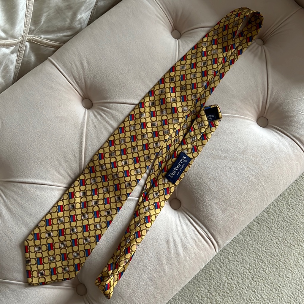 Silk Burberry Tie